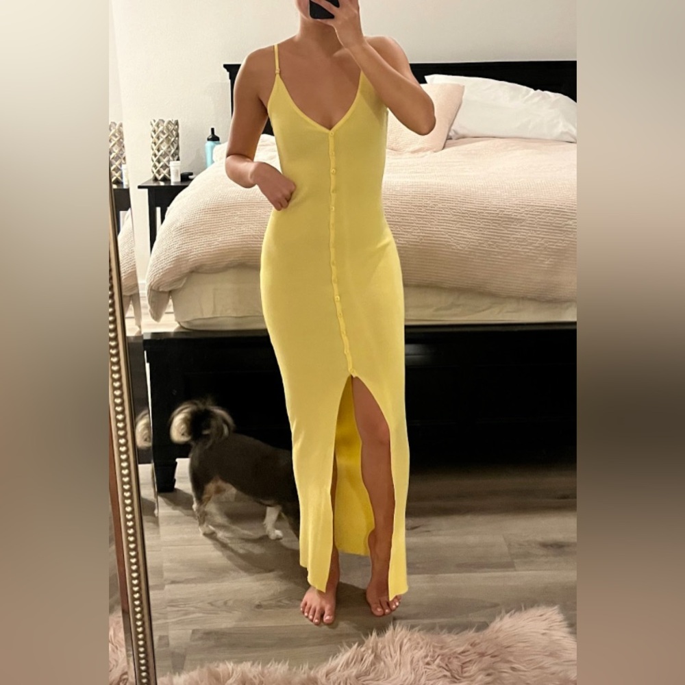 Gorgeous Yellow Maxi Dress